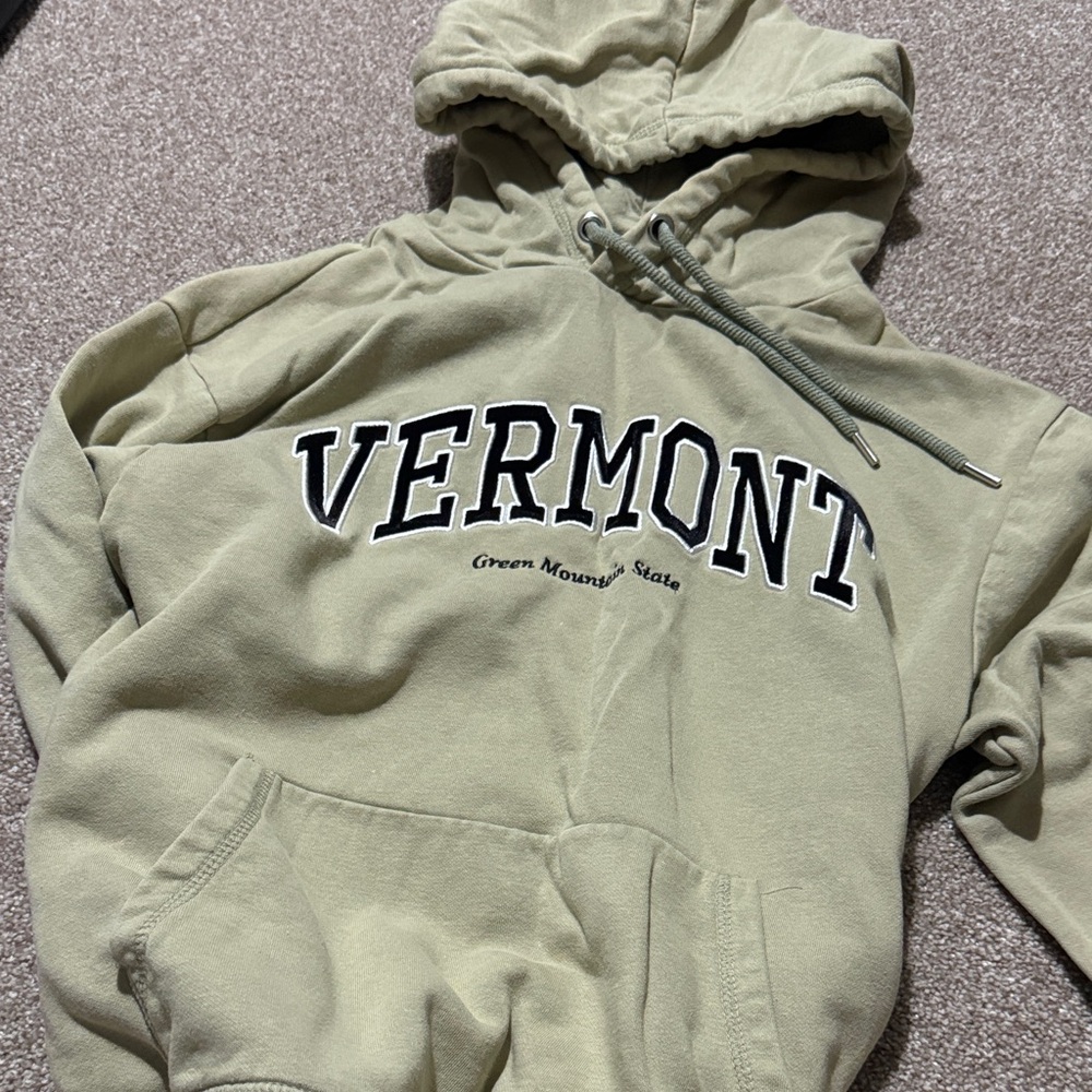 H&M Olive Green Hoodie Sweater